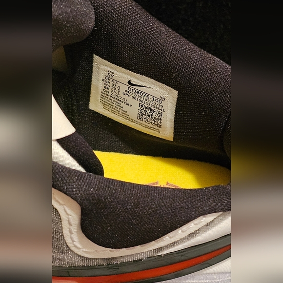 Nike Kyrie 5Y Sneakers - White, Red, and Black - Picture 8 of 9